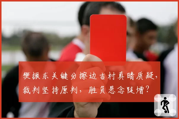 樊振东关键分擦边吉村真晴质疑，裁判坚持原判，胜负悬念陡增？